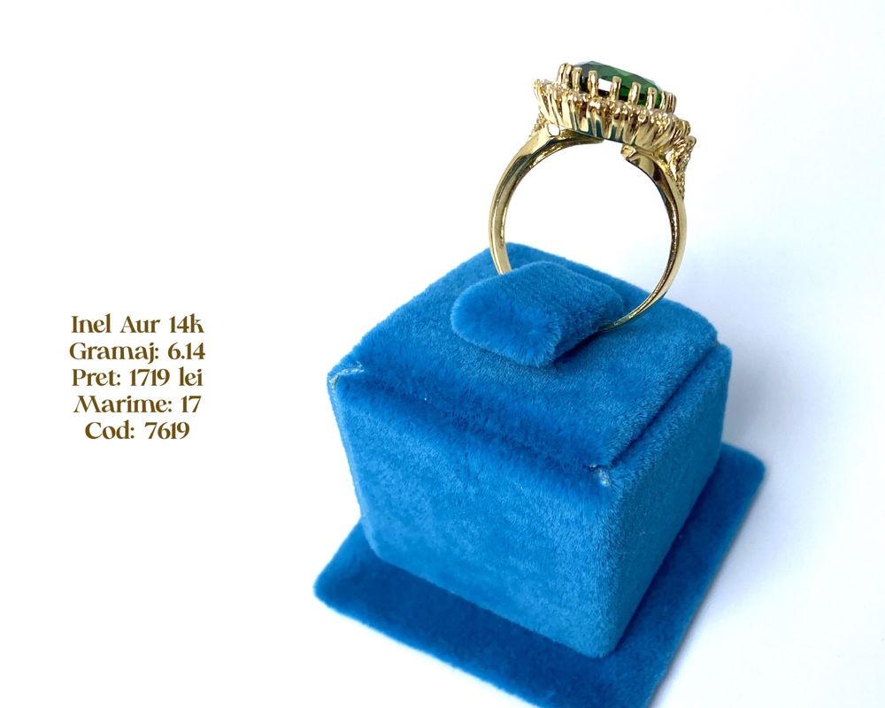 (7619) Inel Aur 14k 6,14g FB Bijoux Euro Gold Braila