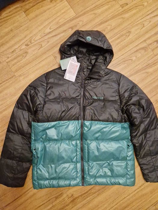 Geaca puf natural MARMOT Guides Down,masuri M si L, salewa,ortovox,rab