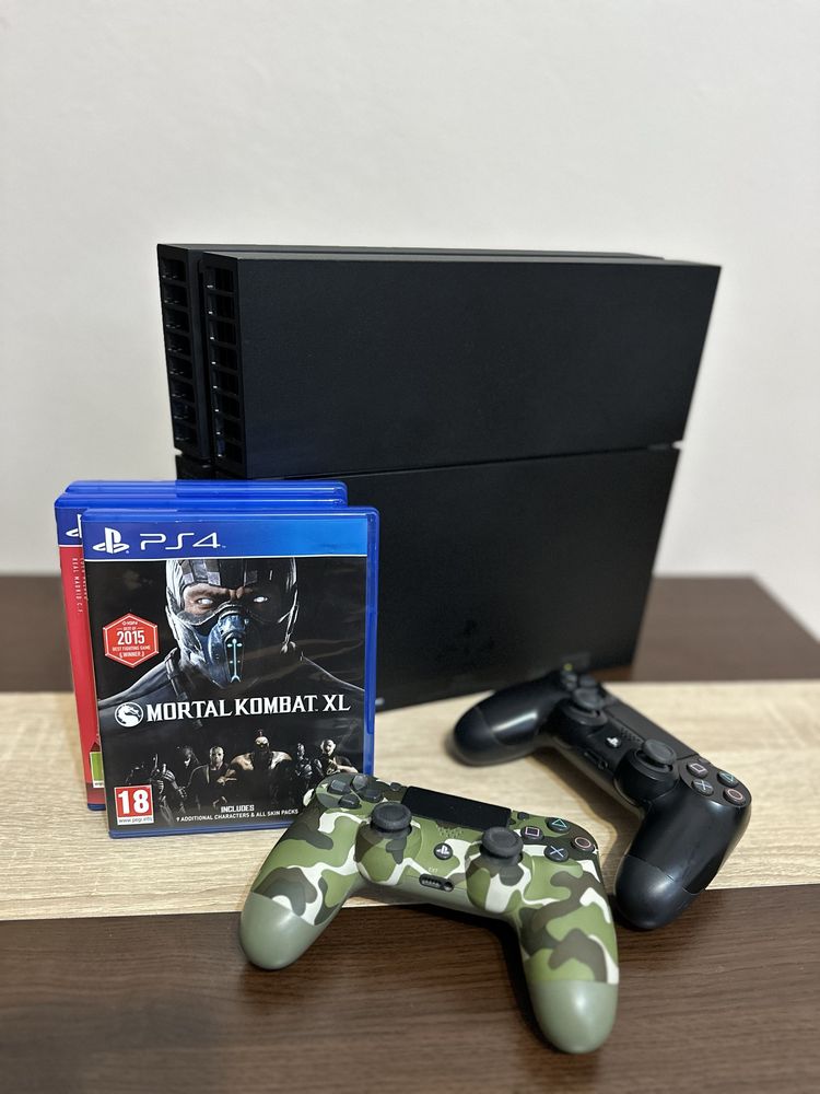 Consola Sony PlayStation 4 PS4 1TB + 2 Controller