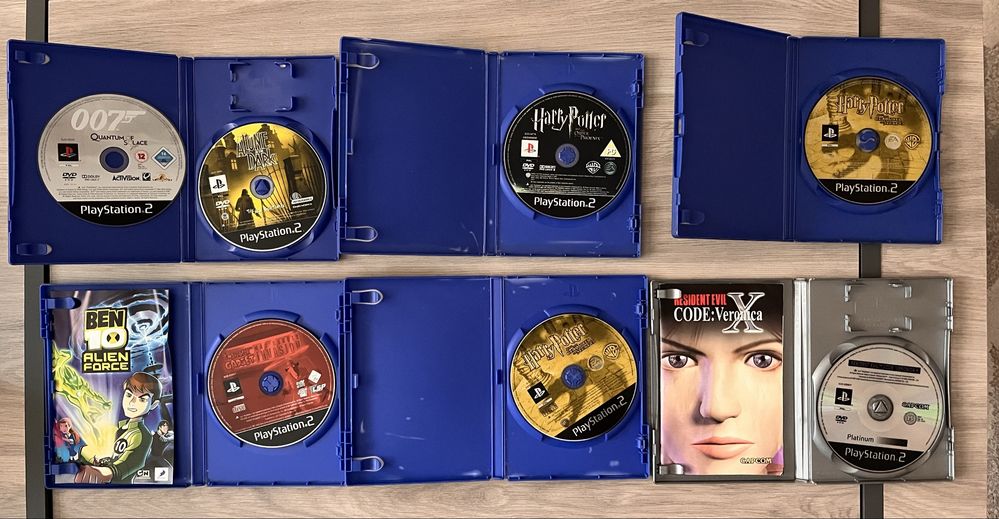 PS2 + 7 игри