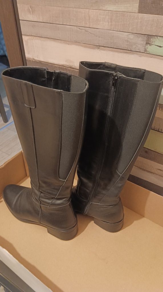 Дамски кожени ботуши PELLE NERO 38