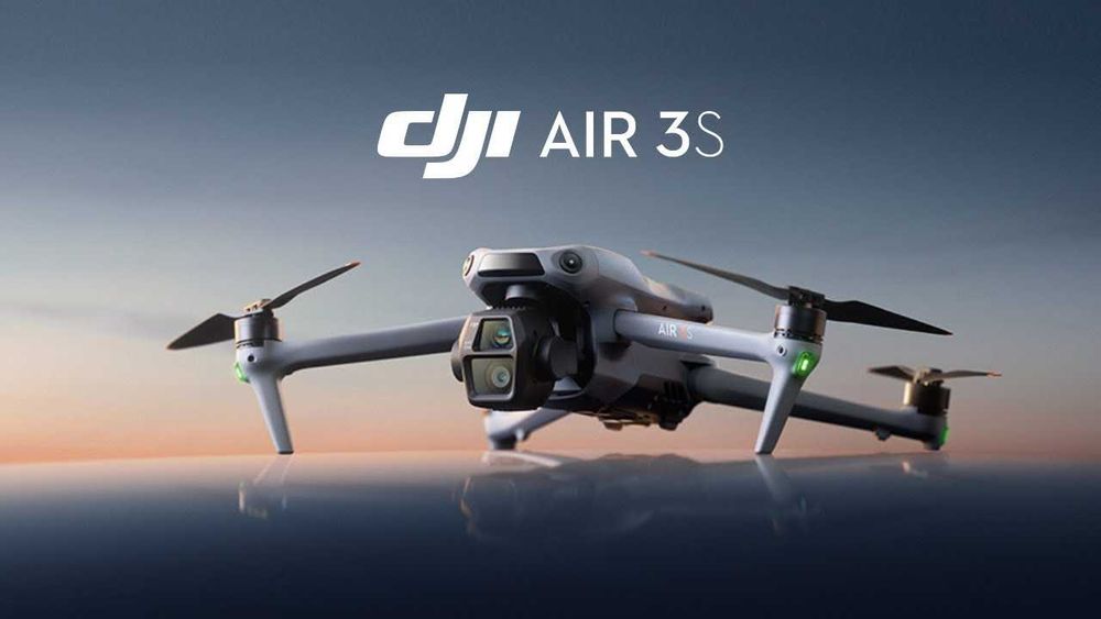 Dji Air 3S, fly more combo, in garantie+asigurare, full box, ca nou