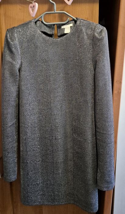 Rochie mini Silver de seara