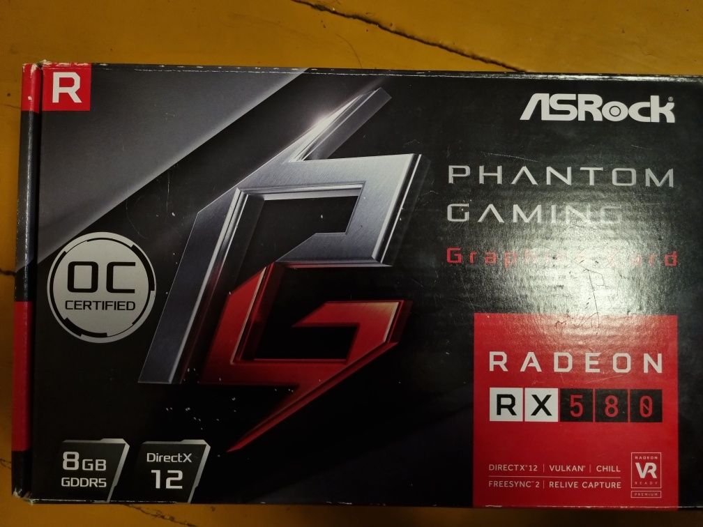 Видео карта rx580