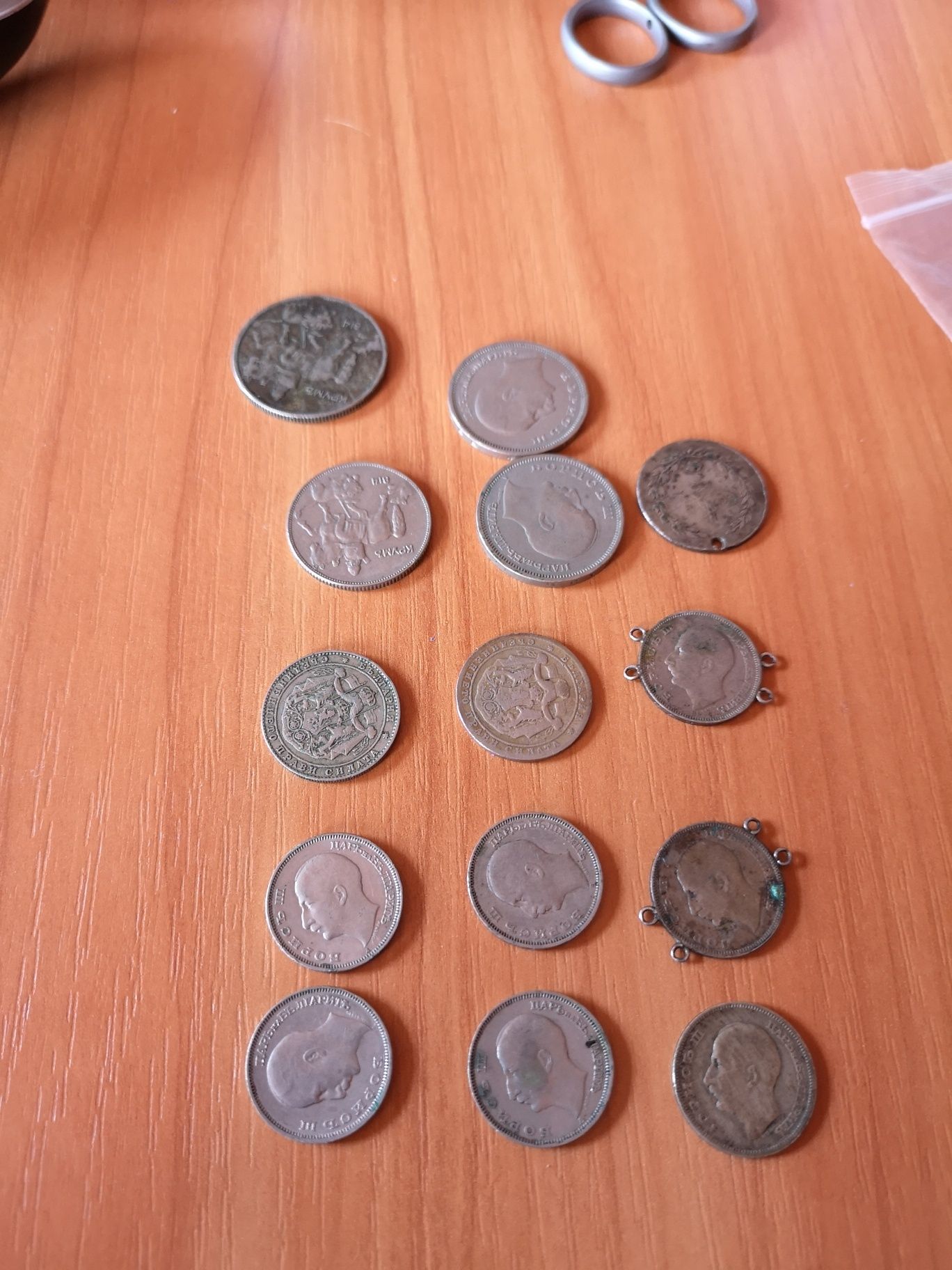 Старинни сребърни монети 1930, 1940,1925г