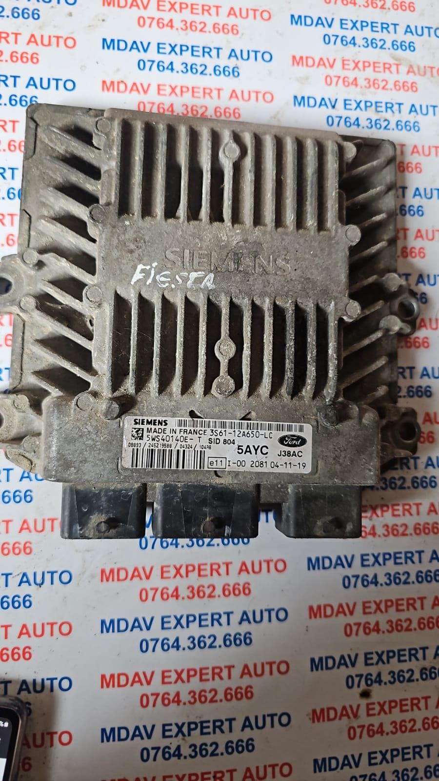 CALCULATOR MOTOR ECU 3S6112A650LC MX1253 Ford Fiesta