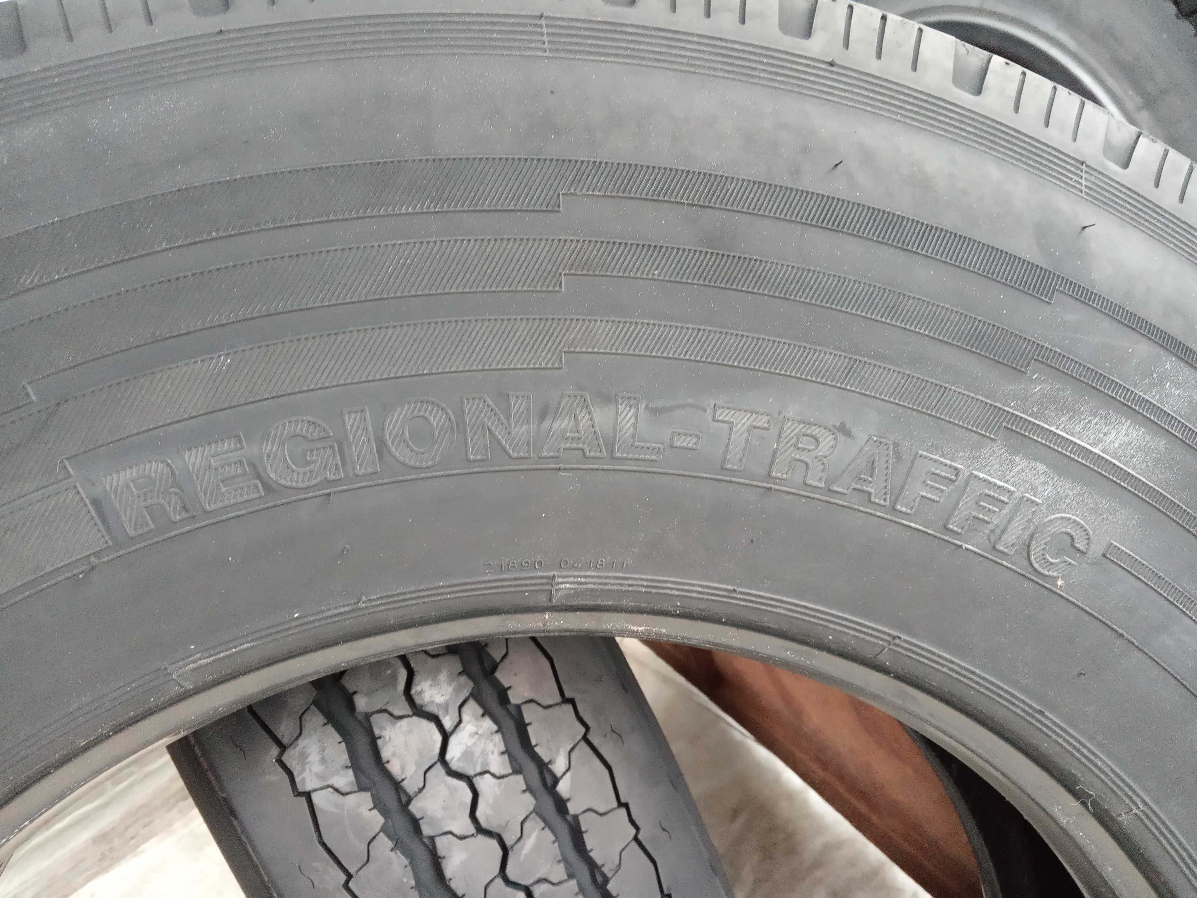 2 тежкотоварни гуми 11R22.5 Continental Regional-Traffic HSR 148/145L