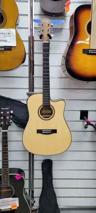 Акустичес.гитары со звукоснимателем р.41 (чехол в подарок)м."СПУТНИК"