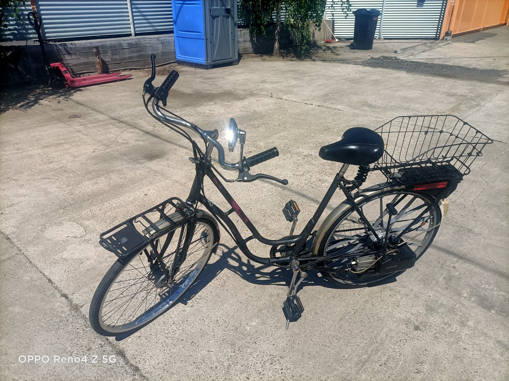 Bicicleta cu motor Sachs