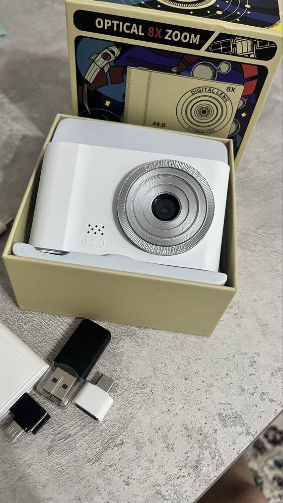 Digital optical camera zoom8x
