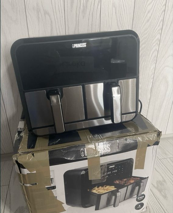 Princess double basket airfryer 2400w 8 L
