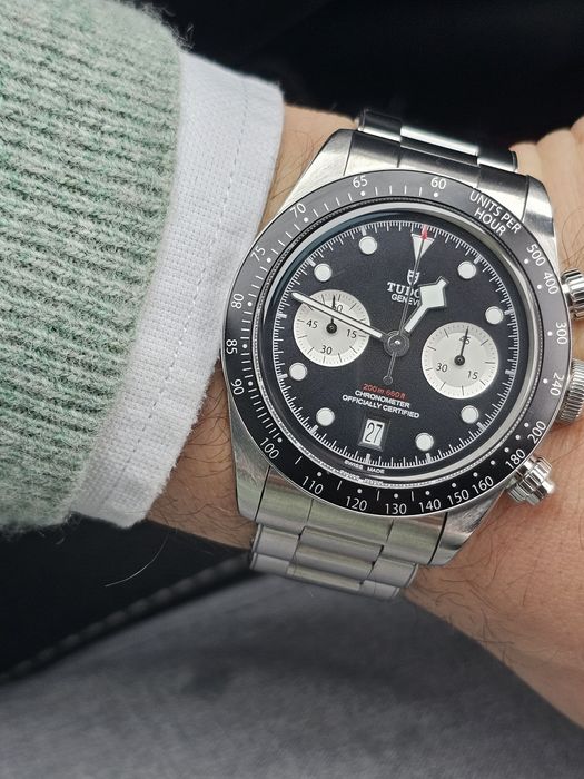 Ceas Tudor BB chrono reverse panda nu Rolex breitling omega panerai