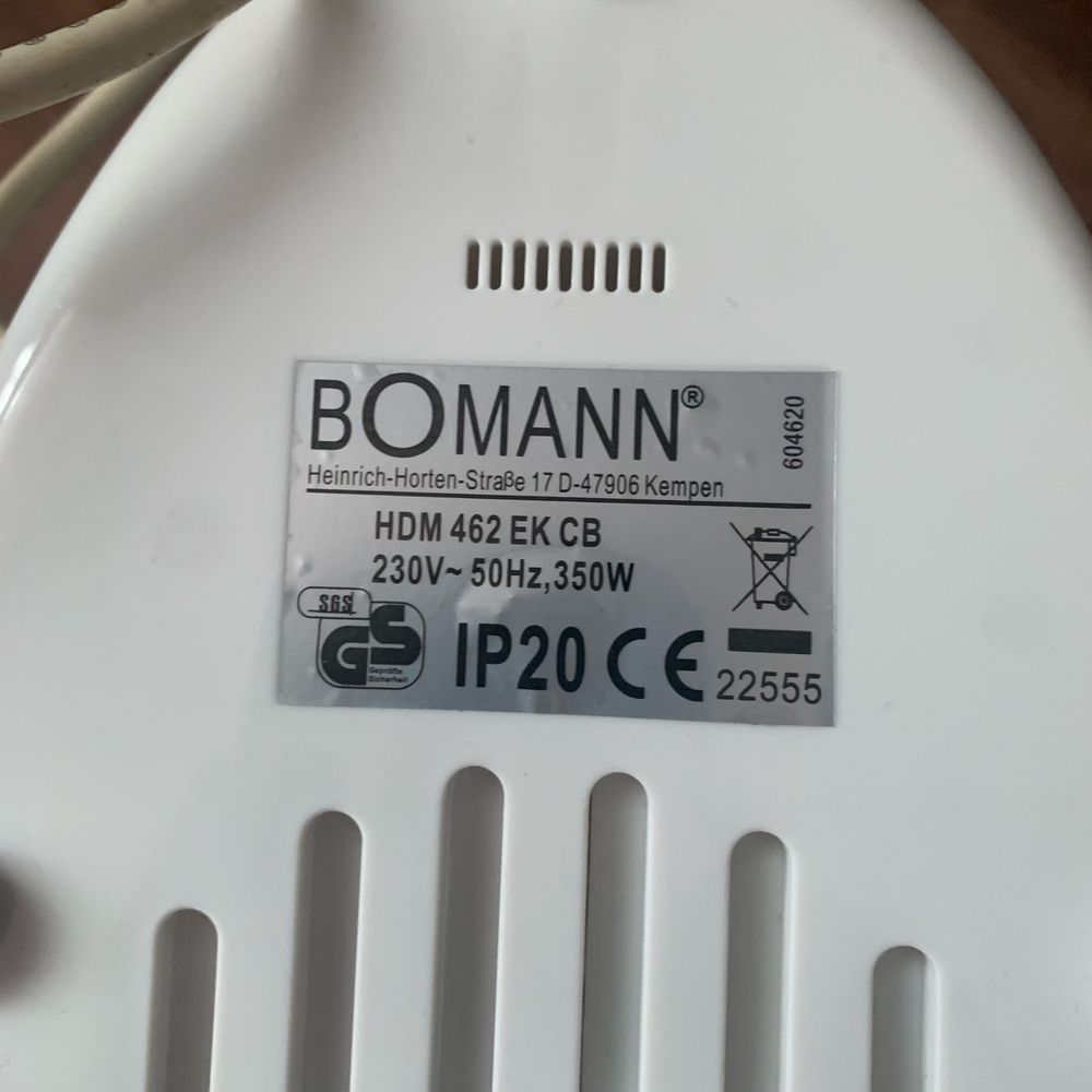Уред за приготвяне на хот-дог и яйца BOMANN HDM 462
