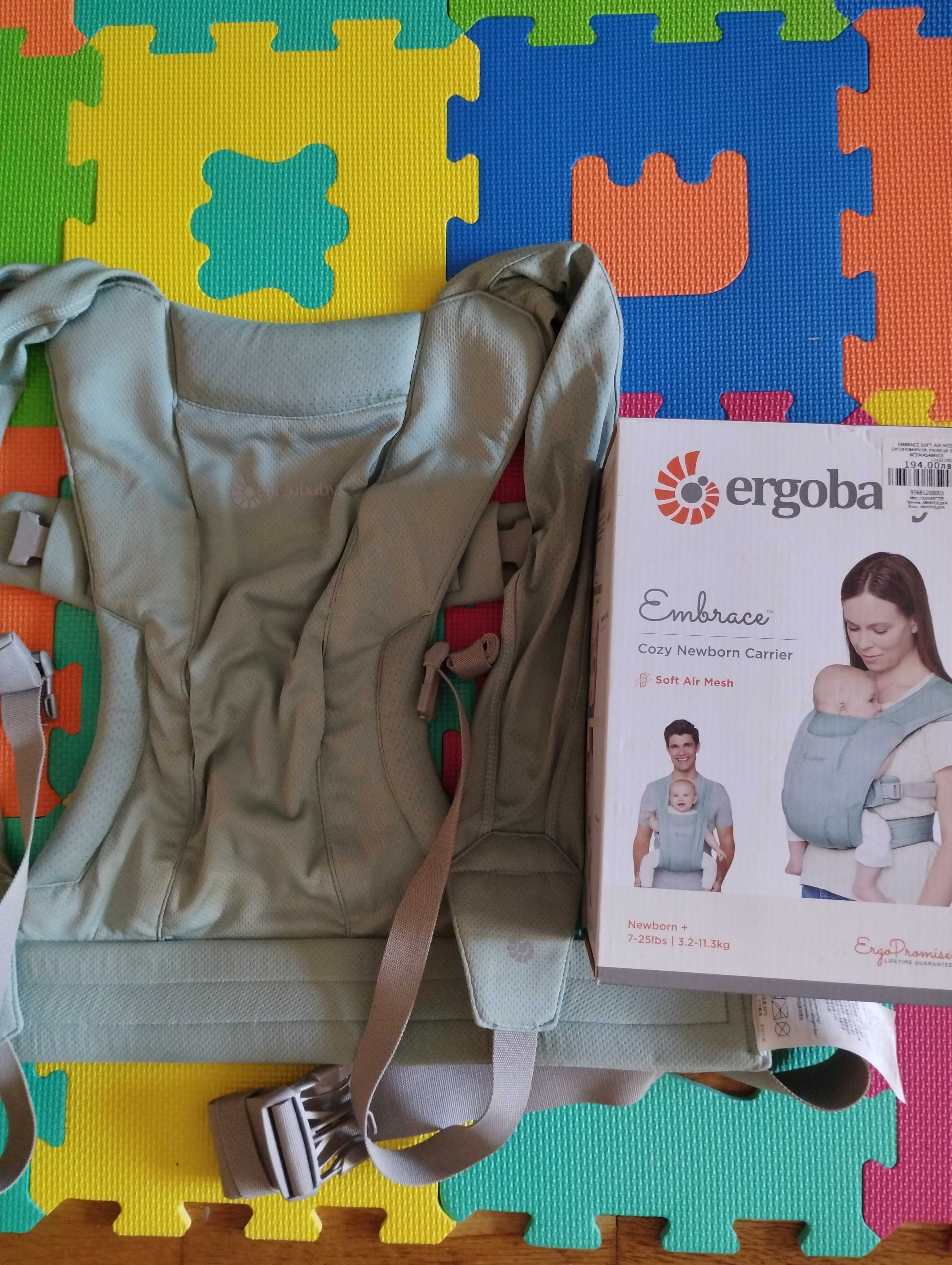 Ергономична раница Ergobaby Embrace Soft