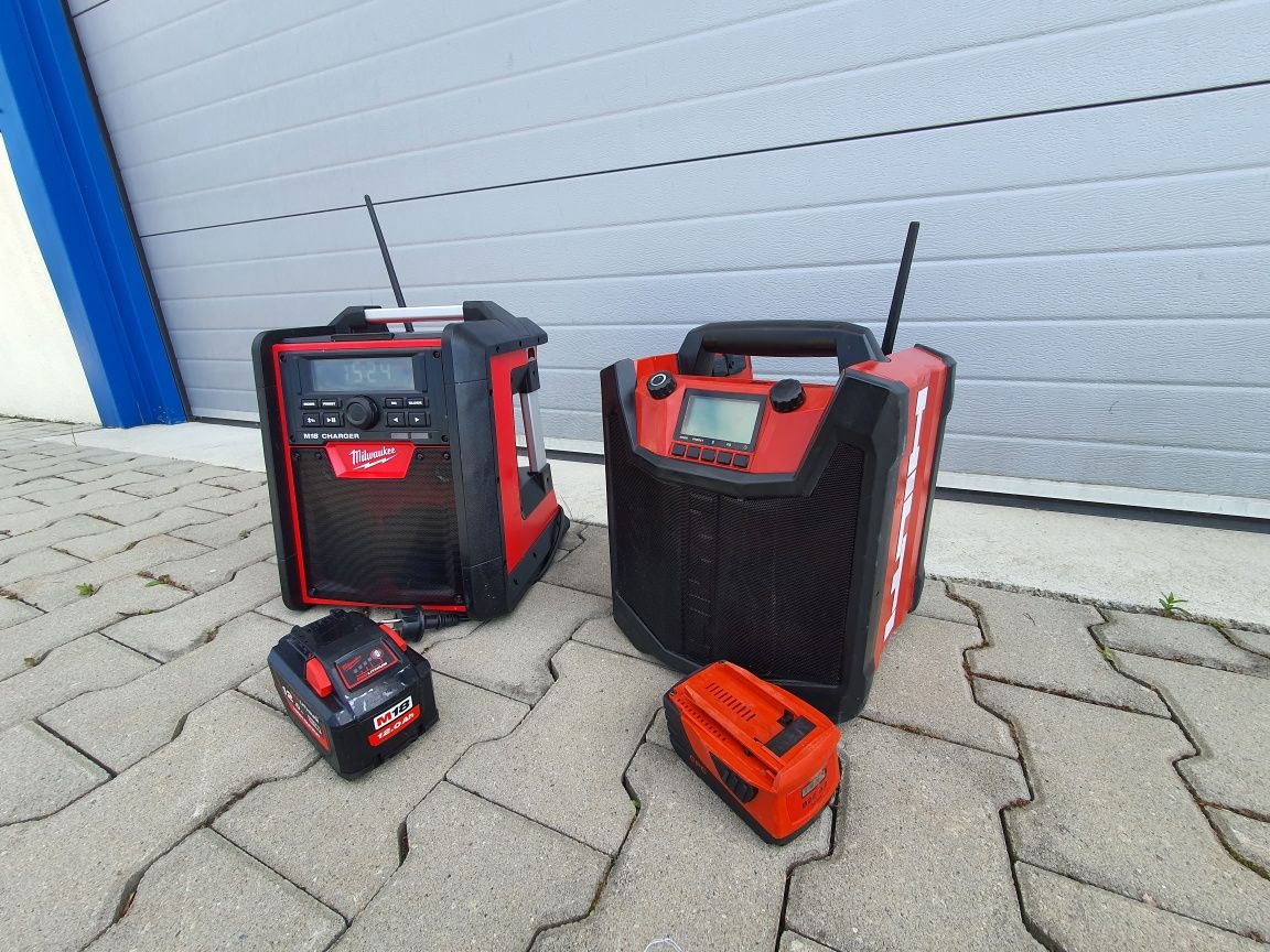 Radio Hilti RC 4/36 DAB/Milwauke M18 RC   Radio/Camping/Santier/Plajă