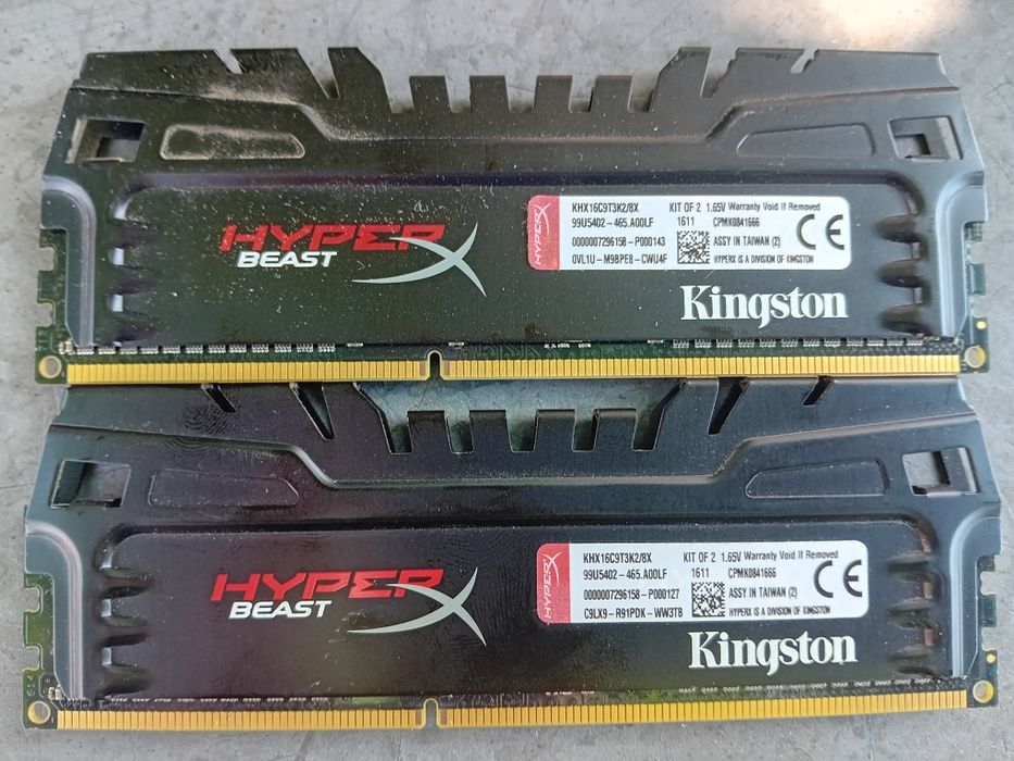 Ram Kingston HyperX beast 8GB