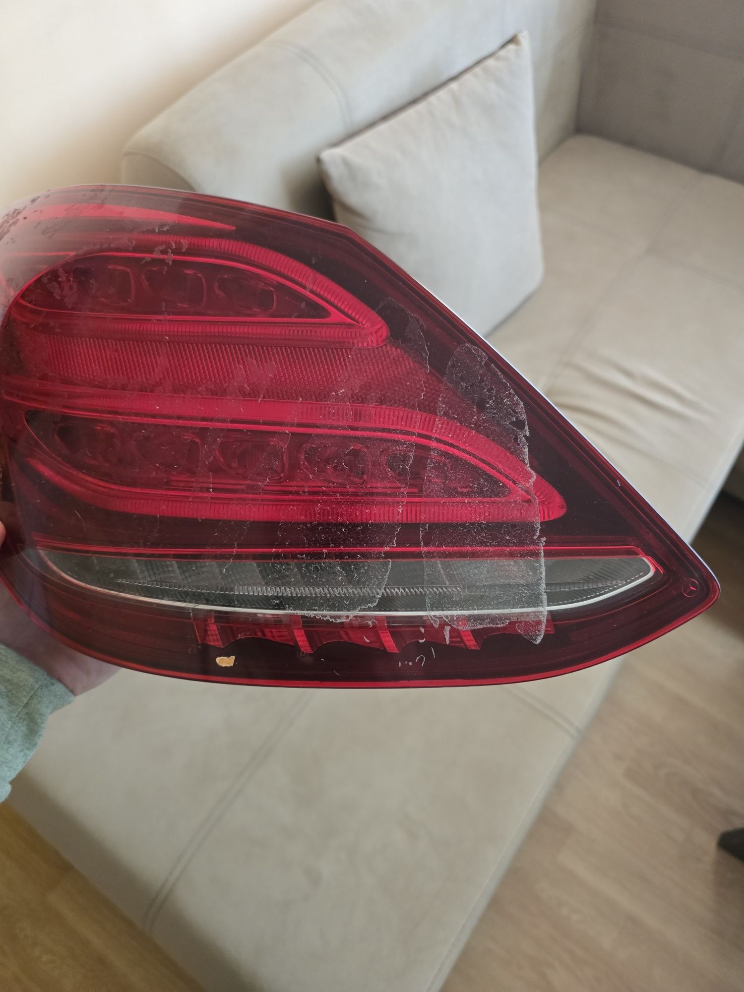 Ляв стоп за W205