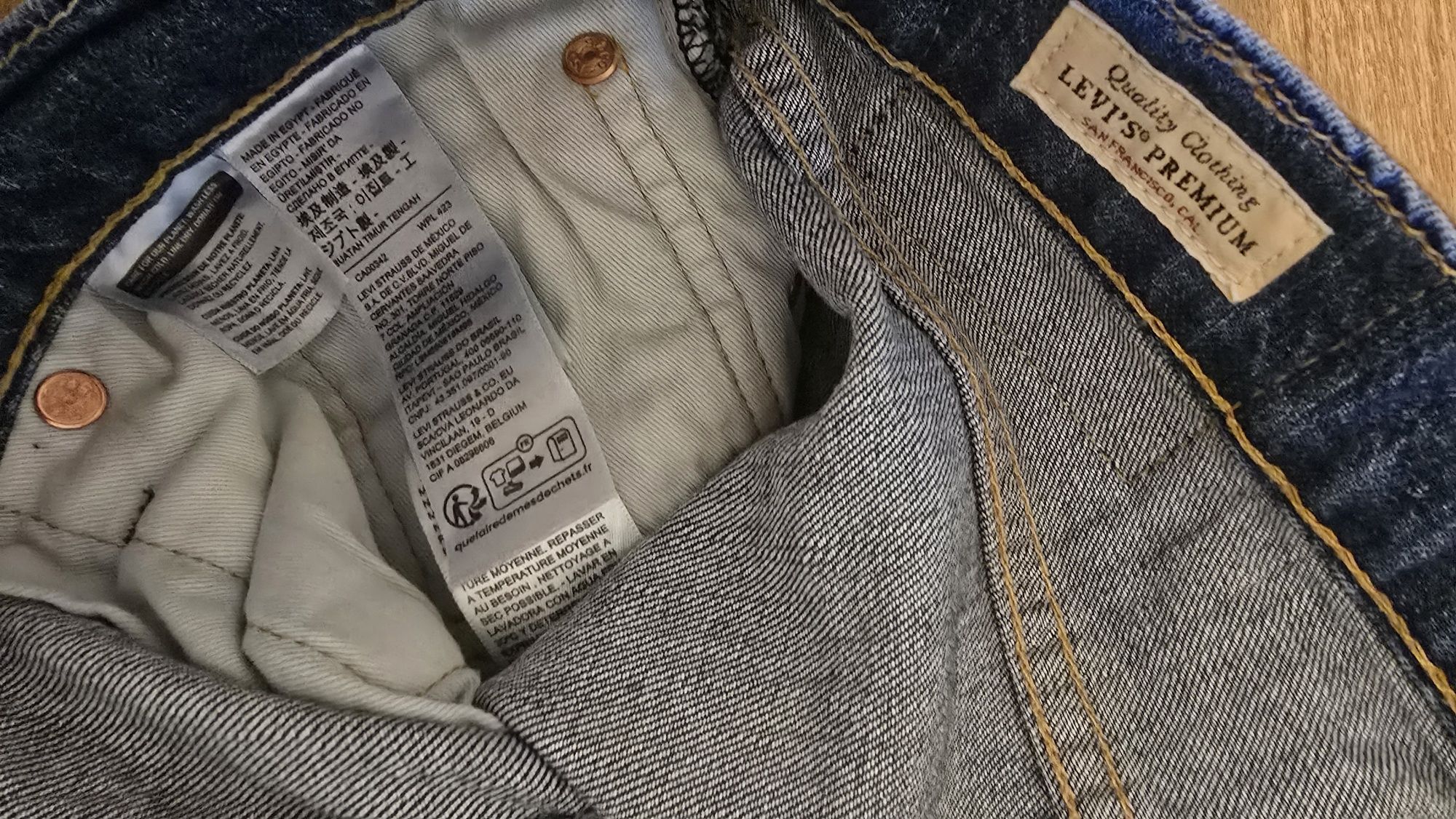 Нови мъжки дънки Levi's W34 L32