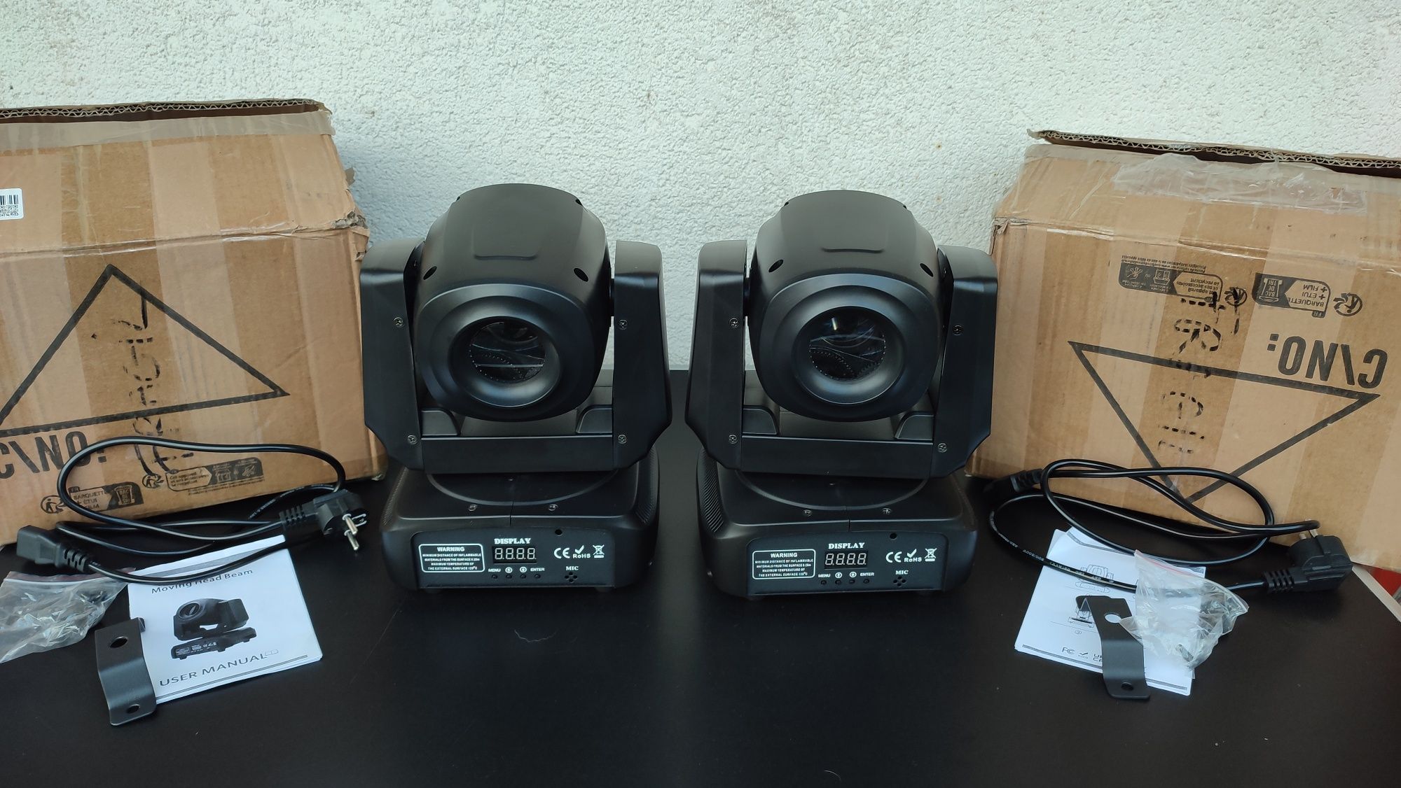 Moving Head led UKING 85 w prisma lumini dj formatie scena club party