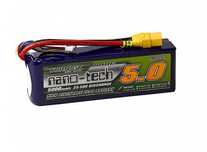 Lipo 4S 5000 mah Turnigy nano-tech 25~50C pt Navomodel pescuit plantat