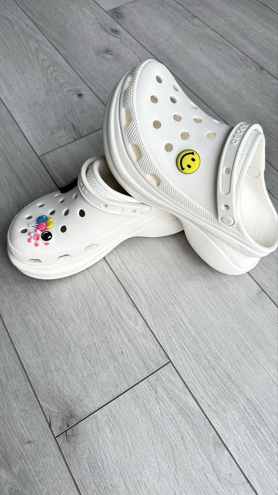 Crocs белые, 39р