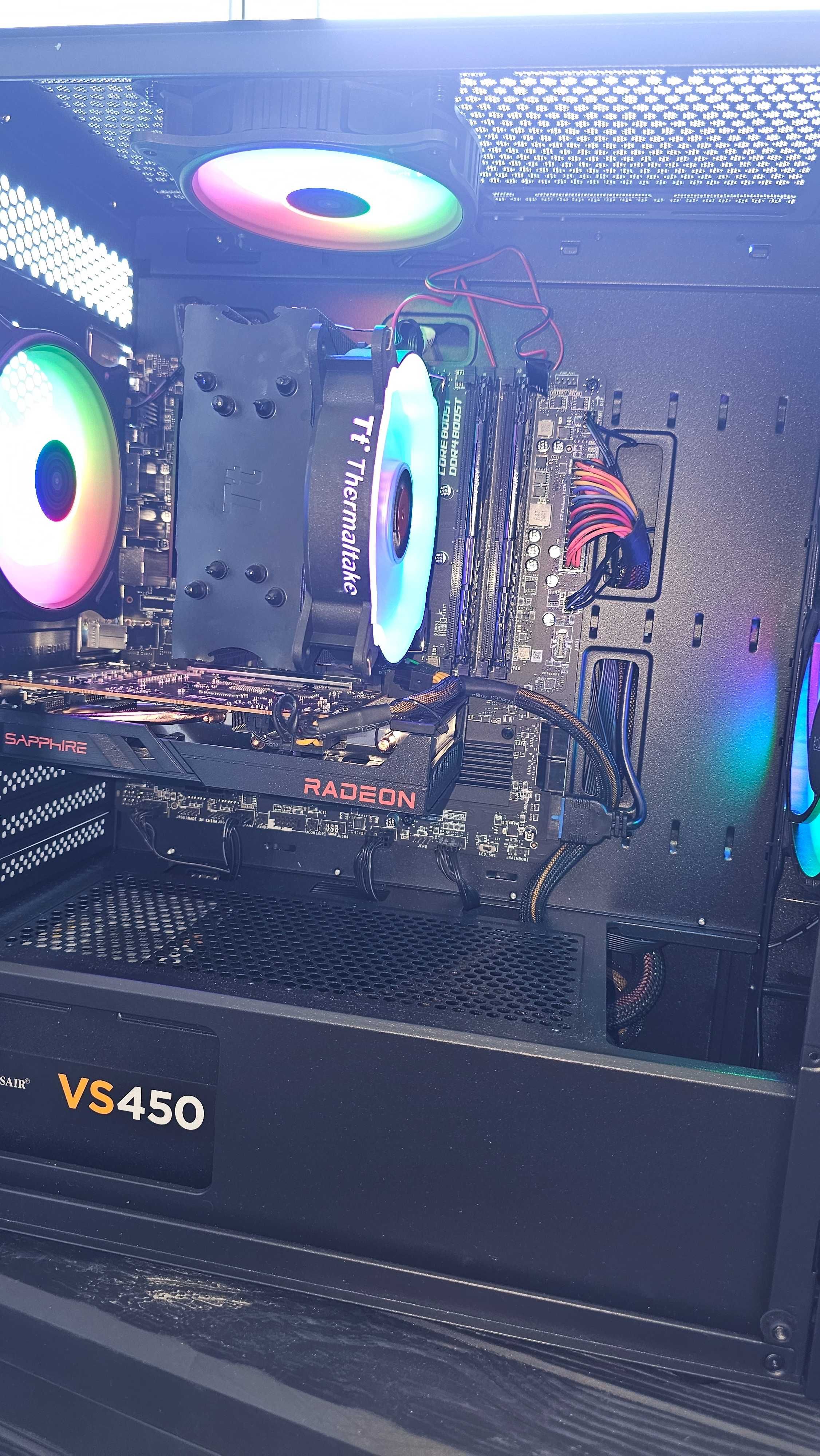 PC cu Garantie Ryzen 5 5600T, RX6500XT 8 Gb, 16 GB DDR4, 1 TB NVMe 4.0