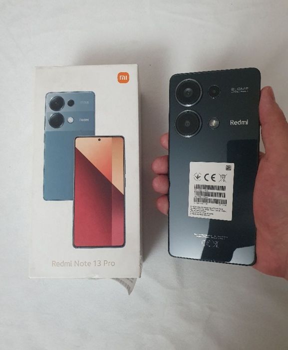 Xiaomi Redmi Note 13 Pro 16/256GB Black Igravoy Original Holati Yaxshi