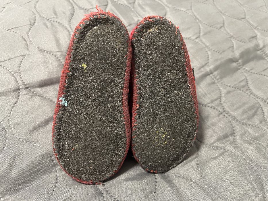 Papuci de casa din lana, Haflinger, marimea 22