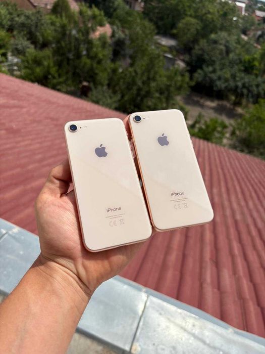 iPhone 8 ROSE/ALB/NEGRU, Memorie 64GB, BATERIE 100%, FRUMOS, Impecabil