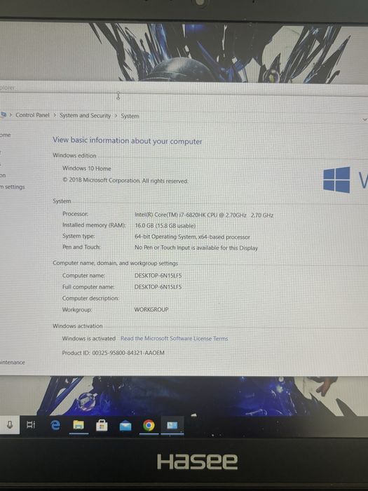Clevo Gaming• Procesor i7.. 16gb ram.. Placa video Nvidia 6gb dedicat