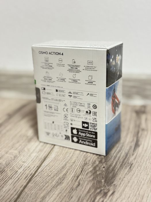 Camera video sport DJI Osmo Action 4 Standard Combo, Wi-Fi, Bluetooth