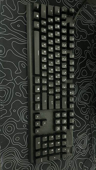 Клавиатура игровая steelseries apex 7(blue switch)