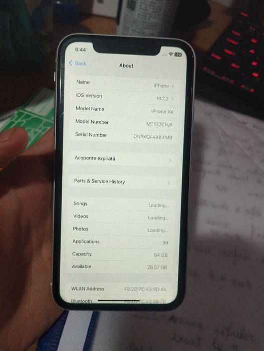 Iphone XR 64GB White