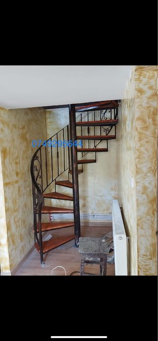 Scarii cu trepte de fag