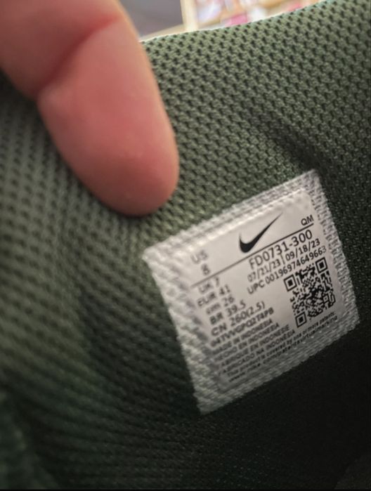 Nike Sb Zoom Blazer Mid Green 41