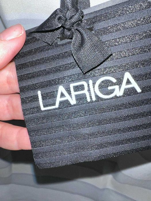 fusta alb verde galben evazata Gonna Duchesse Riga marca Lariga Italy