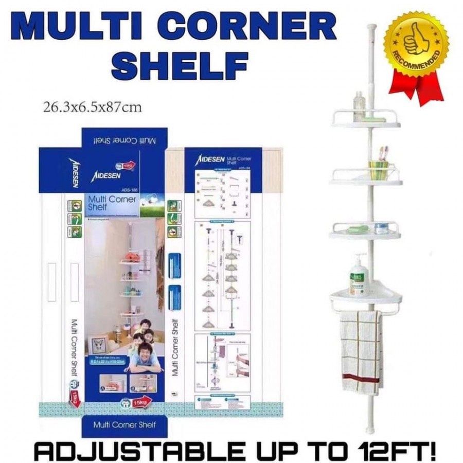 Ъглова етажерка за баня Multi Corner Shelf
