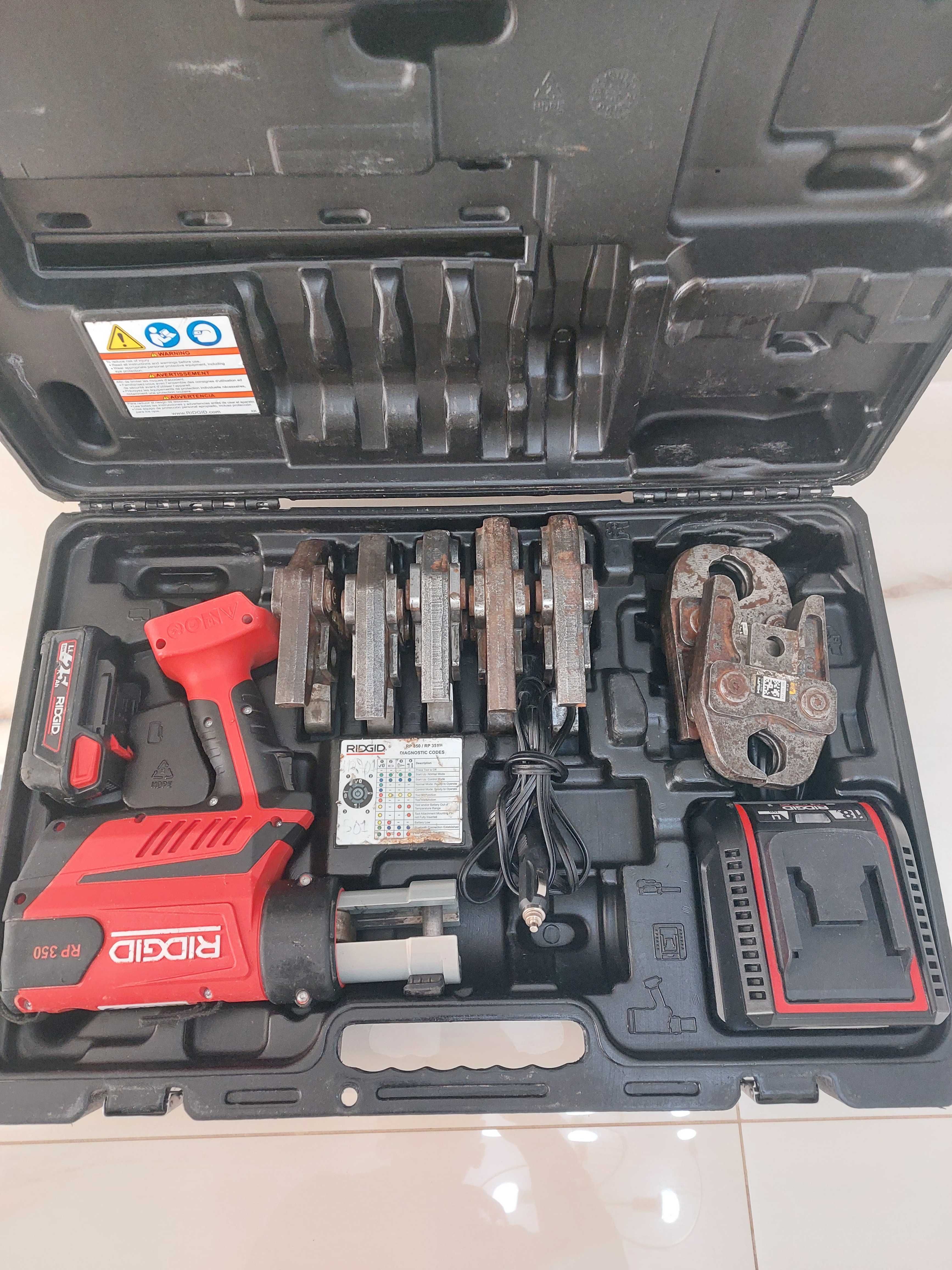 Presa sertizat Ridgid