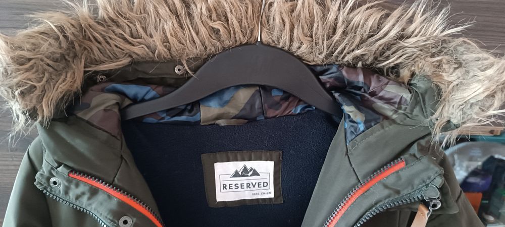 Зимно яке, за момчета до 134 см. 10-12 години, с включен елек. Brand: