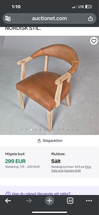 Столове – ретро, кожа и дървена рамка