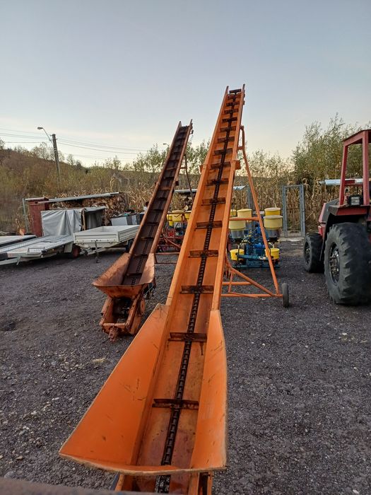 Banda transport porumb lungime de 8 m motor monofazic
