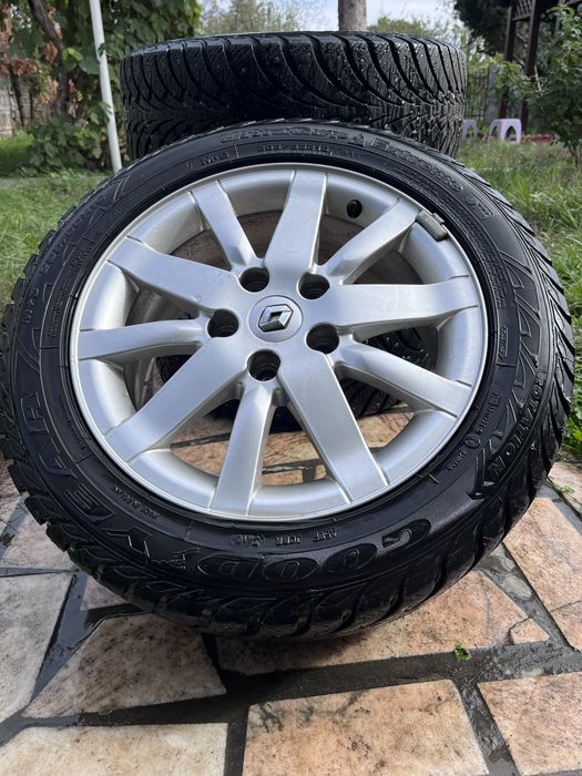 Vand jante Renault megane Oem 205/55 R16 +cauciucuri M+S
