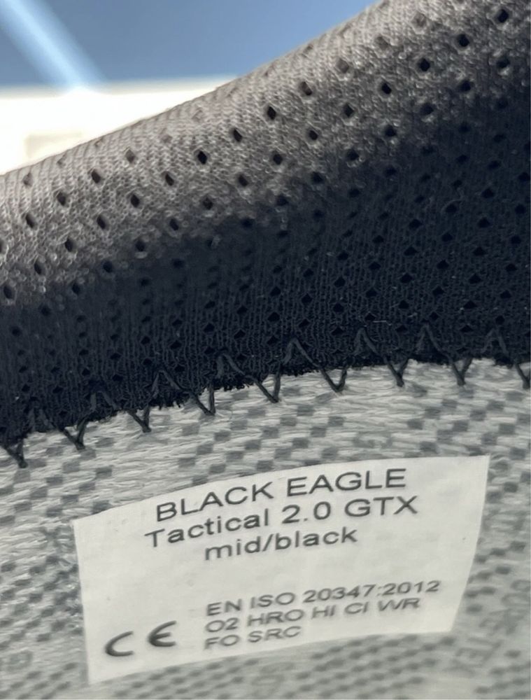 Кубинки Haix Black Eagle Mid GTX 40