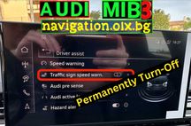 Ауди SOS изключване Traffic Sign Speed Warning turn off Audi A6 Q5 Q7