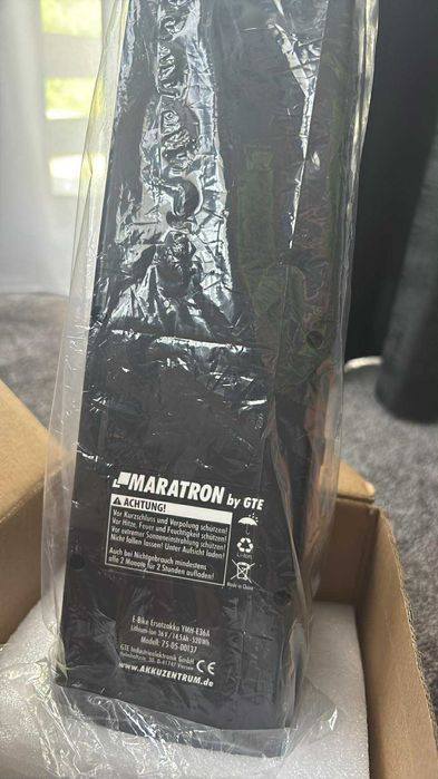 Vând acumulator bicicletă,Maratron 36v 14,5ah 520wh