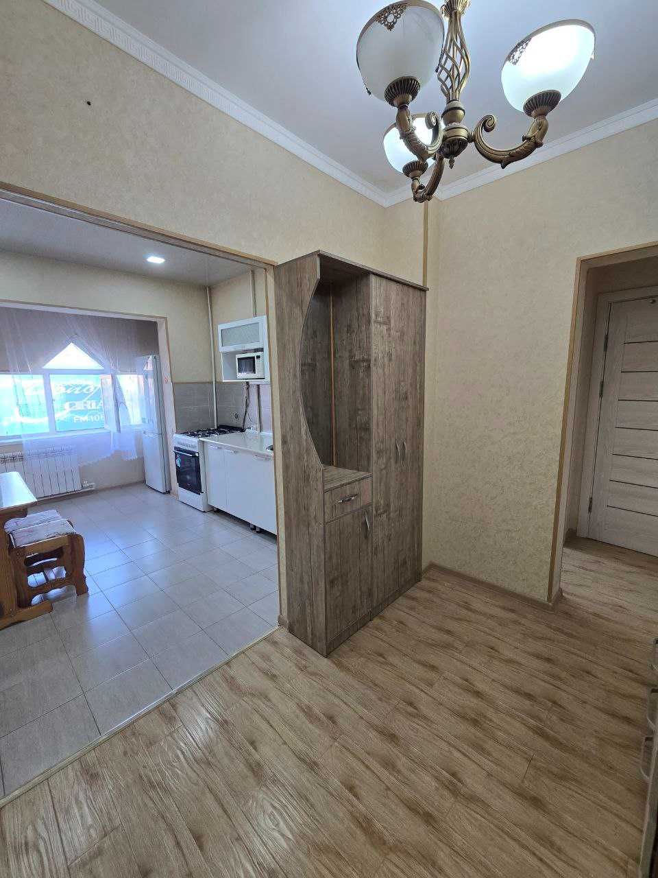2комнатная квартира Ойбек, Гарант банк 60м2 ремонт мебель техника КС