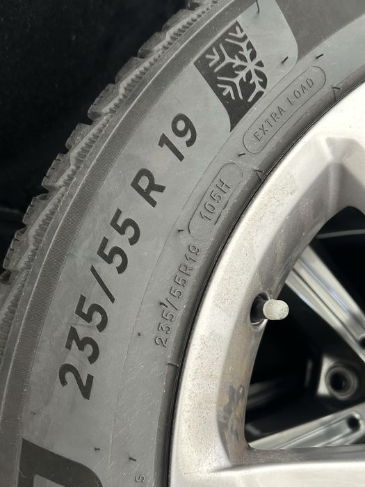 Jante si anvelope iarna Volvo XC60 Anvelope Michelin 235/55/19