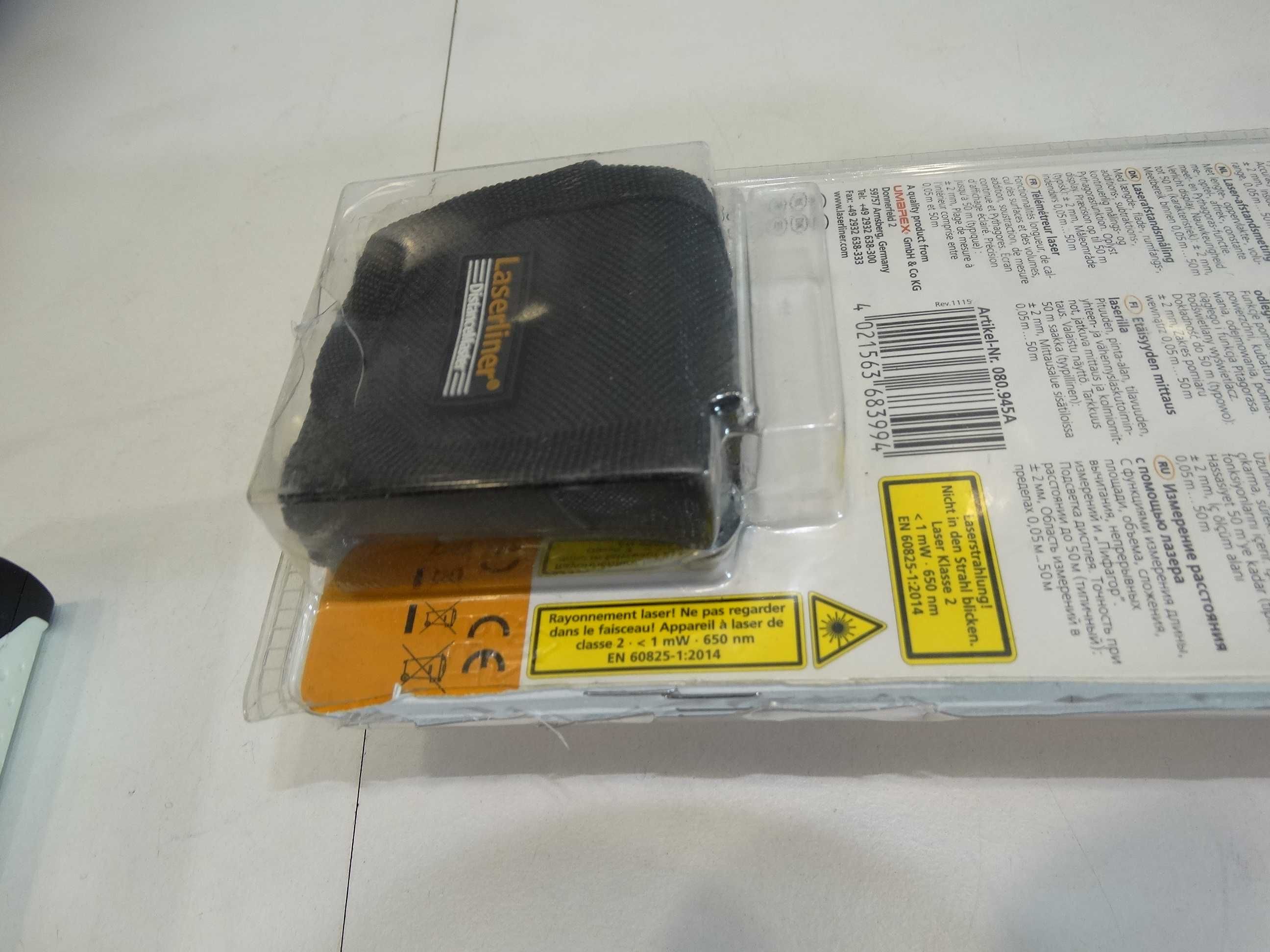 Лазерна ролетка Distance Master Pocket- LaserLiner - 50 m