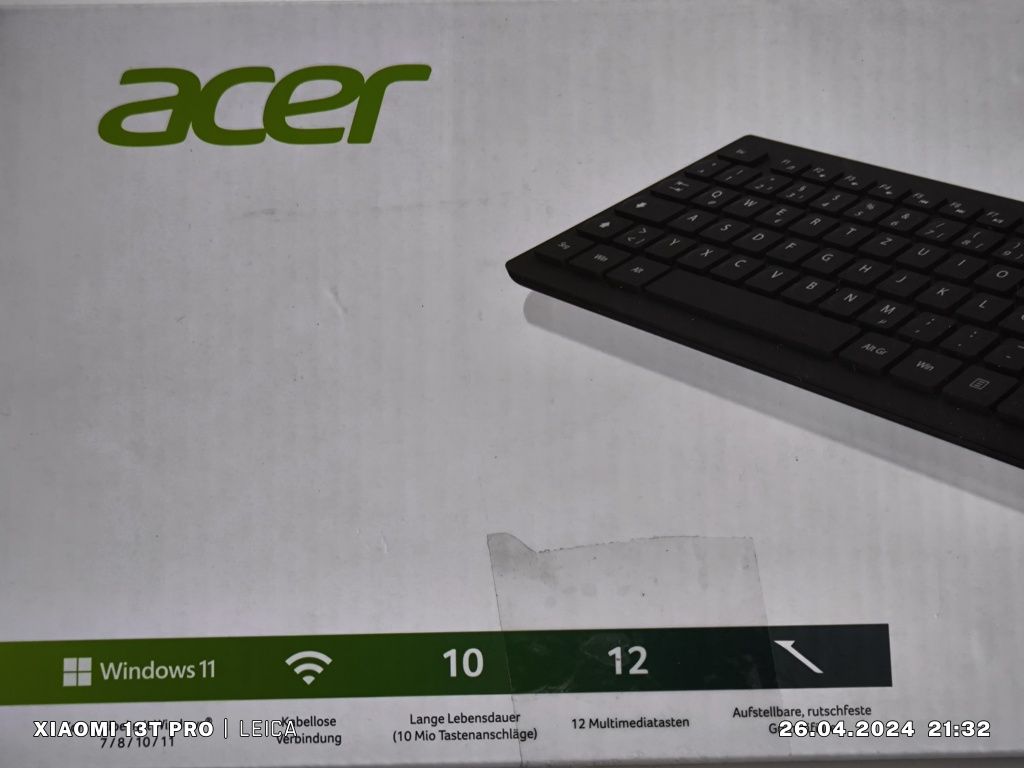 Tastatura și mouse wireless ACER