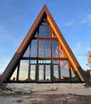 Cabane tip A frame